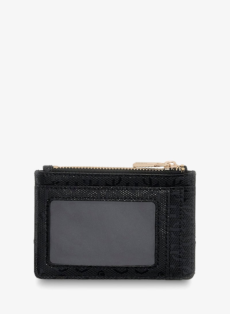 GUESS Isemay Logo Detail Quilted Card Case - Image 2